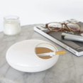 thumbnail image 1 of Pebble Ashtray With Lid(white), 1 of 4