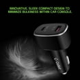 thumbnail image 6 of Cellet Car Charger for Motorola Moto G Play 2023 - 48W High Powered Dual Port (USB-C PD and USB-A) Auto Power Adapter with Type-C to Type-C Cable - Black, 6 of 8