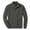 Dark Gray_008, variant on Mens Casual Knitted Pullover Sweater Long Sleeve Stand Collar Vintage Quarter Button Sweaters with Elbow Patches White 3XL