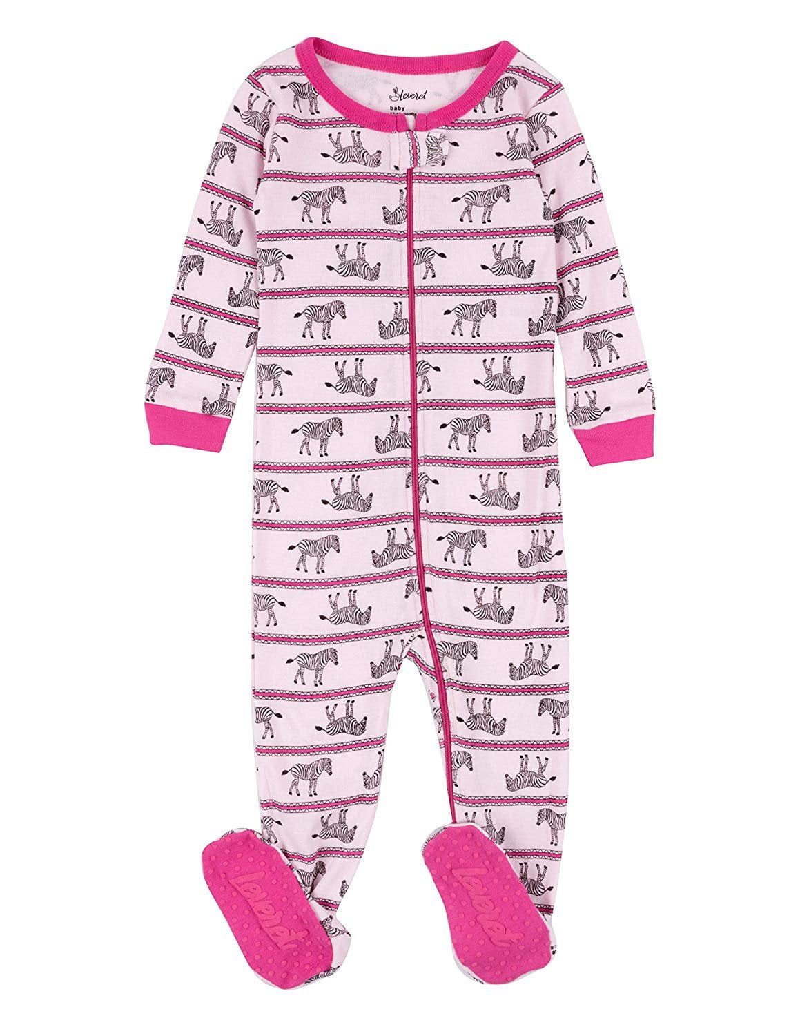 Leveret Leveret Kids Pajamas Baby Boys Girls Footed Pajamas Sleeper