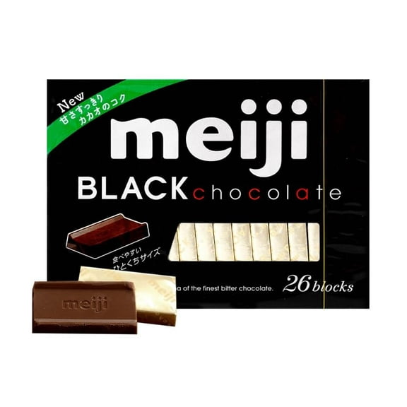 Meiji Black Chocolate