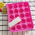 thumbnail image 4 of Molde for paletas de silicona de 20 orificios con 20 palitos, ideal for hacer cake pops, chocolate y dulces, 4 of 5