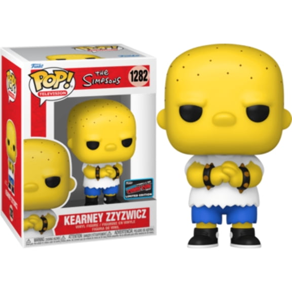 Collectible Funko POP! Television: The Simpsons - Kearney Zzyzwicz (2022 NYCC) #1282