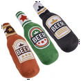 thumbnail image 2 of Dog Toys Pet Squeaky Beer Bottle Shaped Toy Chew Teeth Cleaning Supplies, 2 of 4