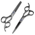 thumbnail image 1 of 2 Pairs 6in Hair Scissors Professional Haircut Shears Haircut Scissors for Home, 1 of 10