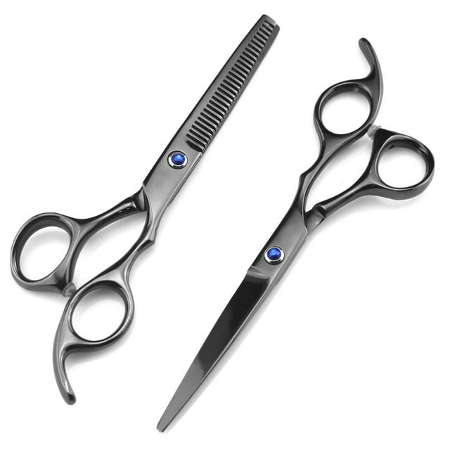 2 Pairs 6in Hair Scissors Professional Haircut Shears Haircut Scissors for Home