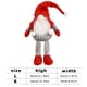 thumbnail image 4 of Navidad Colgante Muñeca Hogar Hotel Árbol de Navidad Adorno sin rostro Decoración de tela no tejida de punto, Pequeño, Rojo Inevent HA000955-04B, 4 of 5