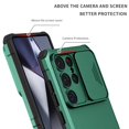 thumbnail image 6 of Decase for Samsung Galaxy S25 Ultra Case with Slide Cover, Silicone TPU Bumper Tough PC Cover with Kickstand, Military Shockproof Protective Phone Case for Samsung S25 Ultra,Darkgreen, 6 of 10