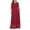 Red, variant on Plus Size Dress for Women Hollow Lace Semi Formal Evening Dress Mother of the Bride Wedding Guest Dress Oversized Elegant Solid Long Dress with Pocket