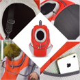 thumbnail image 4 of Sac à Dos pour Transporter les Animaux Sac de Voyage pour Chien Sac de Transport pour Petits Chiens Chats Design Tête Dehors Approuvé par les Compagnies Aériennes pour Vélo Randonnée (Orange TG), 4 of 7