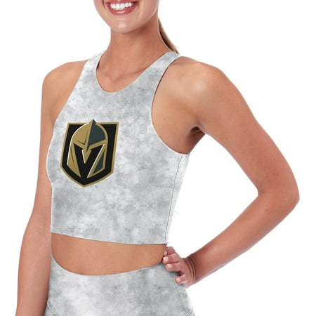 

Women s Gray Vegas Golden Knights Midi Tank Bra