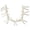 white, variant on Easter Decorations Garland Bunny Velvet Hanging Banner with Bows Pastel Bunny Decoration 6ft Easter Garland for Mantel Fireplace Wall Indoor Spring Home Decor