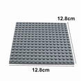 thumbnail image 3 of 16x16 Double Sided Building Block Base Plate, MOC Creative Construction Baseplate, Standard Dots Plastic Foundation Board, Educational DIY Toy for Kids MOC Building Lovers, 3 of 6