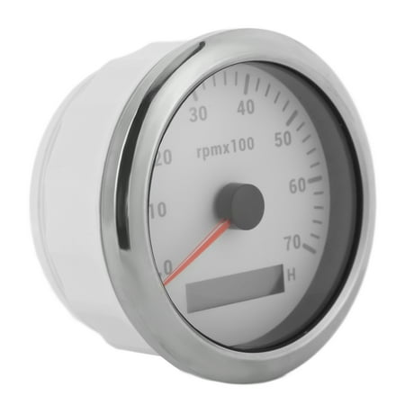 Pointer Tachometer, 9-32V DC Tacho Gauge 85mm 0-7000rpm High Accuracy