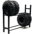 thumbnail image 4 of XJJ Black 1:10 RC Car Tire Rack/Wheel Rack for 1/10 Wheel Rims Tire TRX-4 SCX10 D90 CC01, 4 of 5