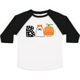 thumbnail image 3 of Inktastic Halloween Boo Cute Ghost and Pumpkin Boys or Girls Toddler T-Shirt, 3 of 5
