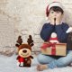 thumbnail image 4 of Xihbxyly Ventas Hoy Jugues de Papá Noel, Muñeco de Ciervo Pequeño, Muñeco Lindo para Regalo de Nochebuena, Ciervo de Peluche, Decoración, Figuras de Ciervo, Muñecas, 4 of 7