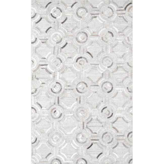 Pasargad Home PTX-3137 6x9 6 x 9 ft. Loomed Cowhide Area Rugs, Ivory