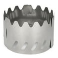 thumbnail image 1 of Portable Outdoor Ultralight Titanium Rack Windscreen Camping Hiking Backpacking Silver, 1 of 1
