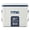 Cool Grey & Navy, variant on RTIC 16 QT Hard-Sided Ice Chest Cooler, Fits 20 Cans, Road Trip, White & Grey