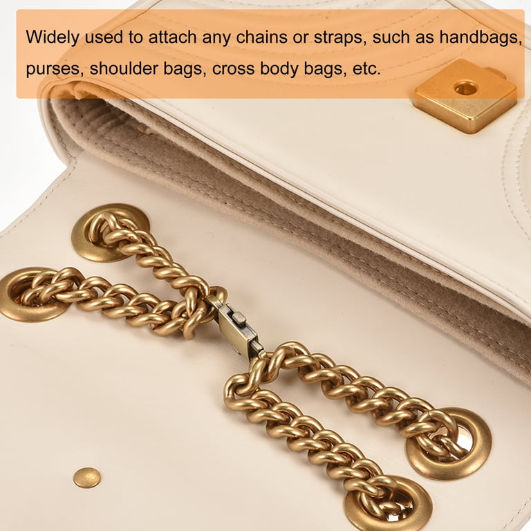 uxcell Adjustable Metal Buckles for Chain Strap, Chain Shortener Straps  Clasps for DIY Chain Links Connector