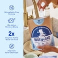 thumbnail image 3 of BLUELAND 100% Plastic-Free Dishwasher Detergent Tablets, 60 Count, Free & Clear, Eco-Friendly Dishwashing Pods, Natural, USDA Certified biobased, 3 of 4