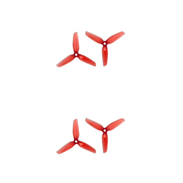 Tholdsy Paquete de 4 suministros de reparación de plásticos de hélice, accesorios mejorados de tamaño compacto, pieza reemplazada de Rojo 2piezas