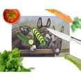 thumbnail image 2 of Caroline's Treasures BDBA0235LCB Donkeys by Daphne Baxter Glass Cutting Board Large, 12H x 16W, multicolor, 2 of 2