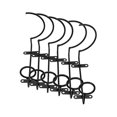 thumbnail image 1 of 6Pcs Wall-Mounted Wine Rack, Wine Bottle Display Rack, Metal Hanging Wine Rack Storage Rack for Storing Drinks/Bottles, 1 of 5