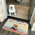 thumbnail image 2 of Freedom Pomeranian on Independence Day 4th of July Doormat Pom Dog Lover Gifts Indoor Outdoor Welcome Mat - 01005, 2 of 5
