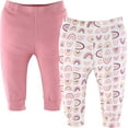 thumbnail image 5 of The Peanutshell Baby Girl Pants, 5-Pack, Rainbow Safari, 5 of 6