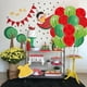 thumbnail image 1 of Kit de globos para decoración de fiestas de sandía, globos de látex con forma de sandía para fiestas de verano, bodas, baby showers, fiestas de cumpleaños, 1 of 11