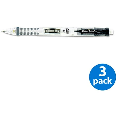 Paper Mate Clear Point Mechanical Pencil, Refillable, 3-Count
