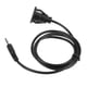 thumbnail image 5 of Montaje de extensión AUX DQrwqpou de 3,5 mm macho a hembra cable empotrado 1 m, 5 of 5