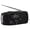 Black, variant on Emergency Solar Hand Crank Radio, 2000mAh Power Bank with Flashlight, Portable Waterproof Camping Survival Gear