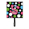 thumbnail image 2 of Letter P Initial Monogram - Polkadots and Pink Leash or Key Holder, 2 of 7
