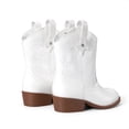 thumbnail image 6 of DREAM PAIRS Girls Cowboy Boots Low Heel Western Embroidered Mid Calf Cowgirl Boots for Toddler Little Kid Big Kid, 6 of 6