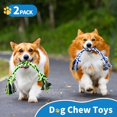 thumbnail image 5 of Juguetes de nudos para mascotas para perros pequeños, juguetes de nudos para perros, cuerda para la dentición, 5 of 5