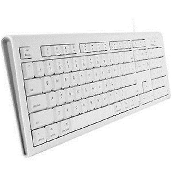 Macally Global  Key Full-Size USB Keyboard with Short-Cut Keys for Mac