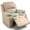 Sea Turtles Beach, variant on ZIATUBLES Vintage Floral Birds Print Recliner Chair Cover, Quilted Polyester Furniture Protector with Anti-Slip Silicone Dots, Washable Pet Friendly Seat Cushion Slipcover for Living Room