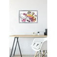 thumbnail image 6 of Hello Kitty - Retro Rainbow Wall Poster, 14.725" x 22.375", Framed, 6 of 6