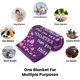 thumbnail image 5 of LHSHID 100th Birthday Gifts Ideas for Grandma Mom Friend Wife Blanket 40"x50", 5 of 9