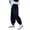 Black, variant on Gunia Little Boys Sweatpants Joggers Casual Jogger Pants Fall Soft Blend Elastic Waistband Activewear Long Trousers Kids Street Style Athletic Pants Black 5-6 Years