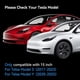 thumbnail image 2 of Protector de pantalla de vidrio templado SUMK para Tesla Model Y/3, 2 of 7