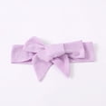 thumbnail image 4 of Kucnuzki Infant Baby Girls Summer Outfits 18-24 Months Halter Sleeveless Top Bow Floral Butterfly Print Tank Top Solid Color Shorts Sets with Headband 3pcs Purple, 4 of 8