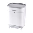 thumbnail image 1 of Contenedores de reciclaje para cocina, cubo de basura doble, ahorro de espacio, práctico cubo de basura extraíble para el hogar, cubo de basura doble Papelera inferior, 1 of 9