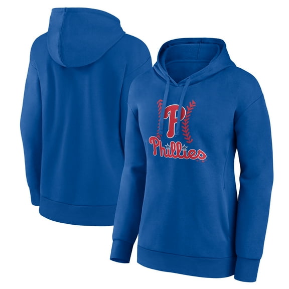 Women's Royal Philadelphia Phillies Fastball Pullover Hoodie