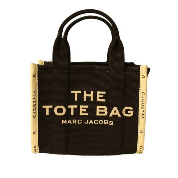 Marc Jacobs by Marc Jacobs Women's Canvas Mini Traveler Tote Handbag, Black