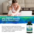 thumbnail image 3 of Swanson Daily Multivitamin and Mineral Capsules, 250 Count, 3 of 8