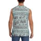 thumbnail image 4 of Balery Pirate Adventure Map Camisetas sin mangas para hombre, absorbe la humedad y protege contra el mal olor.-X-Large, 4 of 7